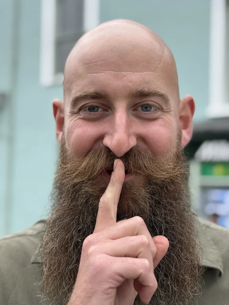 chris jarrett bearded barman